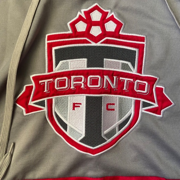 Toronto FC MLS Hoodie Sweatshirt Red Men’s Size Large - Picture 2 of 10
